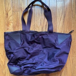 Purple Lululemon Tote Bag
